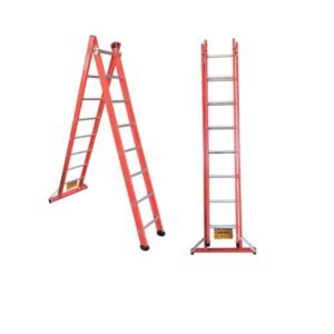 Escada Dupla Extensível - 08 Degraus – 2,50 x 4,34m - marca SÍNTESE