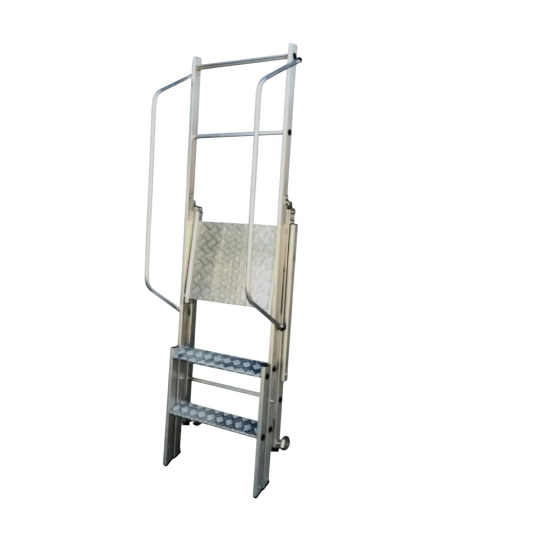 Escada Trepadeira Dobrável – 02 Degraus + Patamar 75cm - Imagem 8